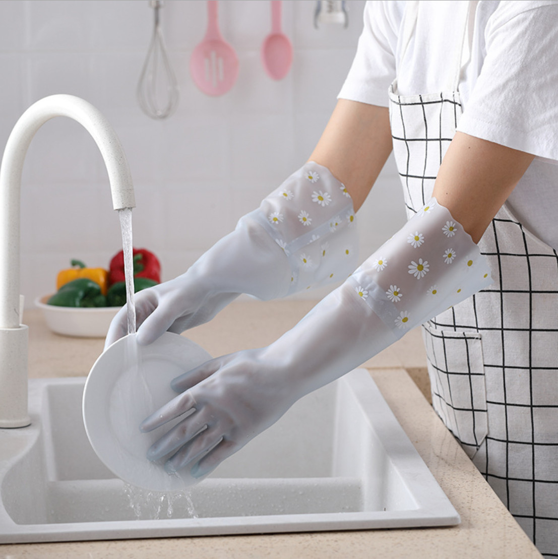 Rubber Gloves for Household Cleaning Gloves | Reusable Multipurpose Rubber Glove