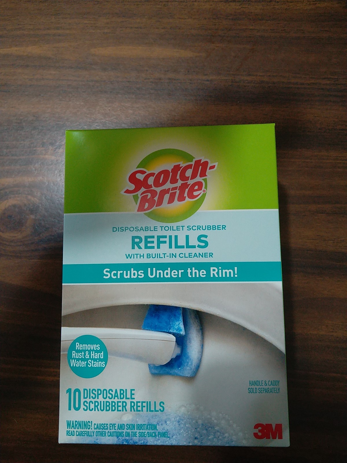 40 Pack Scotch Brite Disposable Toilet Scrubber Refills 10 Count Each 4 Boxes