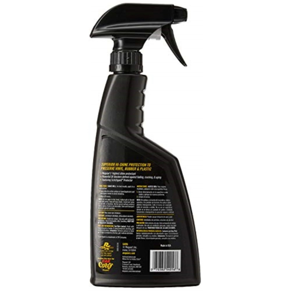 16 Oz Shine Protectant for Auto Interior & Exterior Surfaces