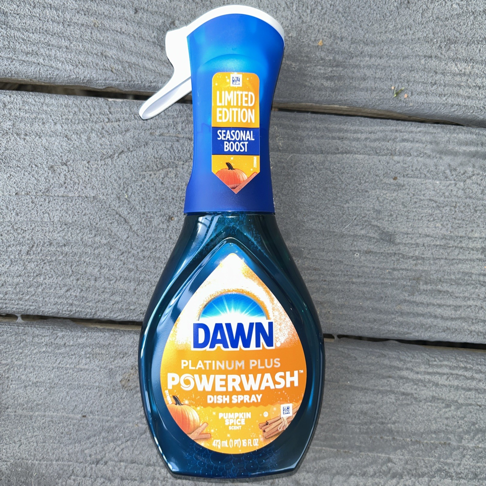 Limited Edition Dawn Powerwash Spray Dish Soap Pumpkin Spice 16 Fl Oz Platinum