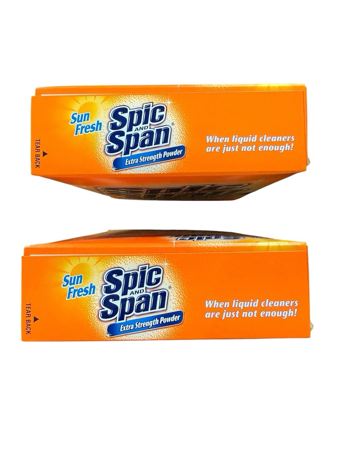 2 Spic and Span Extra Strength Powder Sun Fresh 27 OZ 1lb 11 oz NOS Discontinued