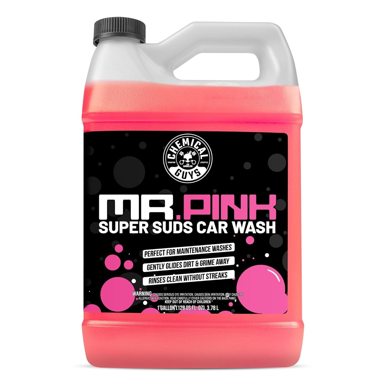 Chemical Guys Super Suds Foaming Car Wash Soap 128 oz Car Wash Detergent