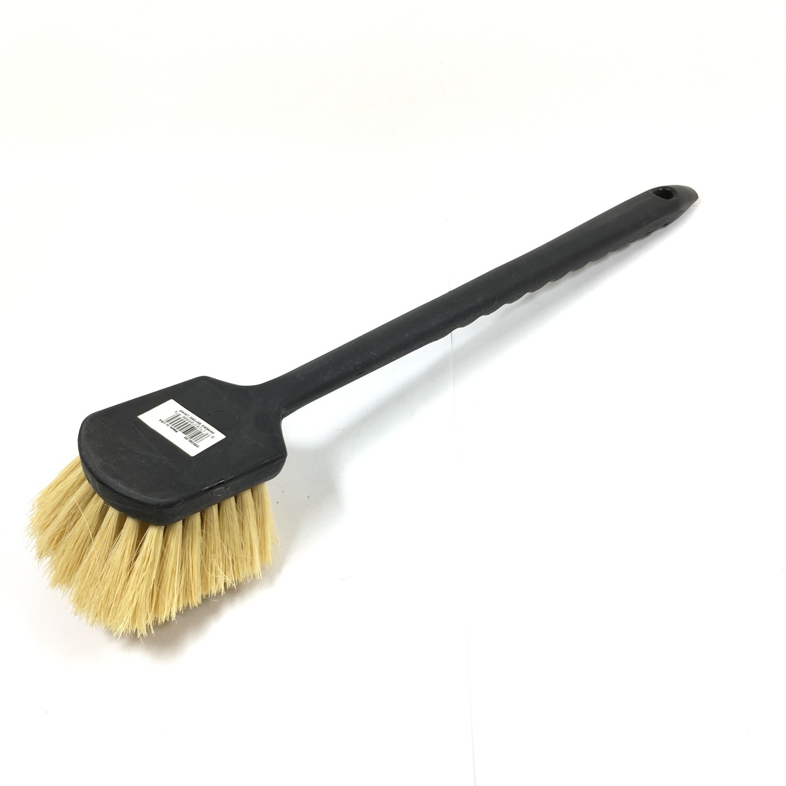 Plastic Utility Brush 20 Inch Long Handle Scrub Brush Kitchen 36509L00 Black NEW