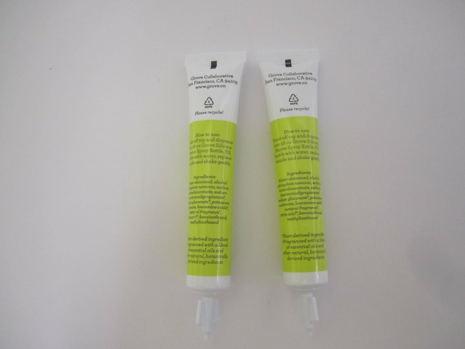 Grove Collaborative Floor Cleaner 1oz Concentrate Lavender & Thyme – Lot of 2