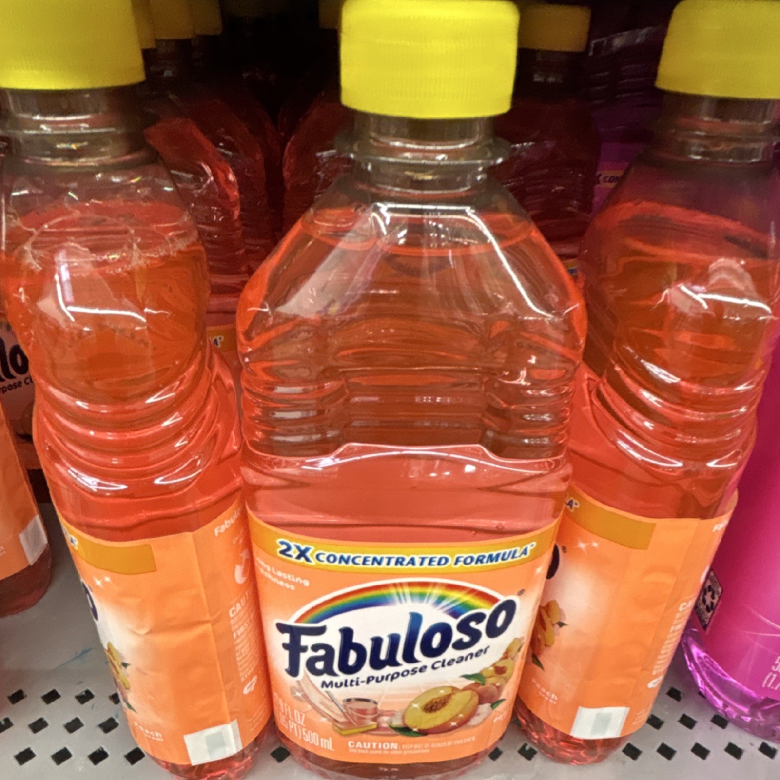 Fabuloso Multi-Purpose Cleaner 2X Concentrated Formula Watermelon Peach 56 fl oz