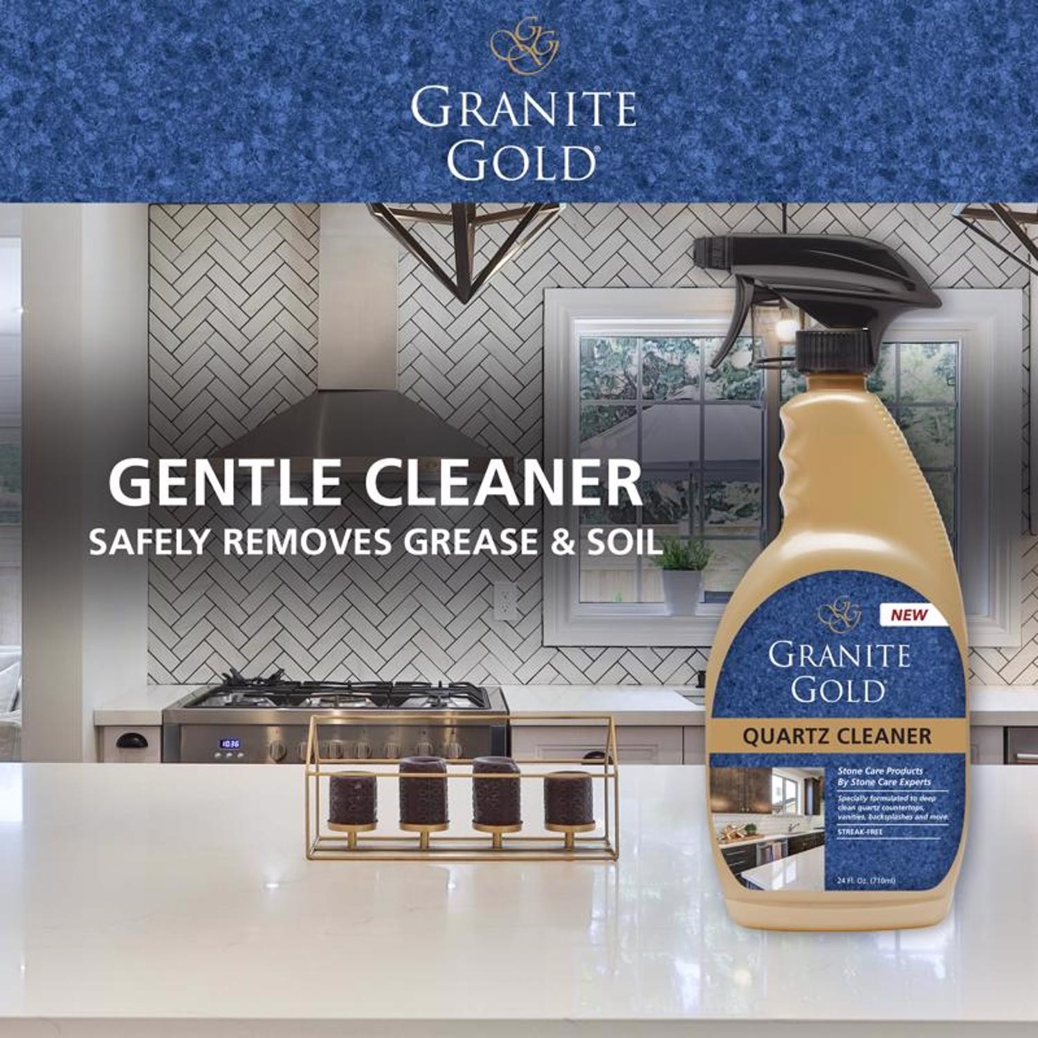 Granite Gold No Scent Quartz Cleaner 24 oz Liquid (Pack of 6)