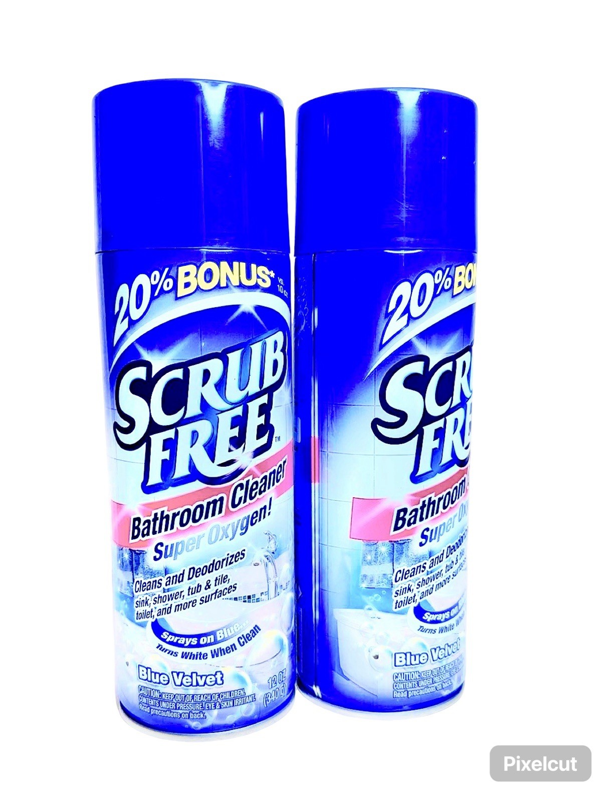 Scrub Free Total Bathroom ,Sink, ShowerCleaner OxiClean. (2 Pack) 24 Oz