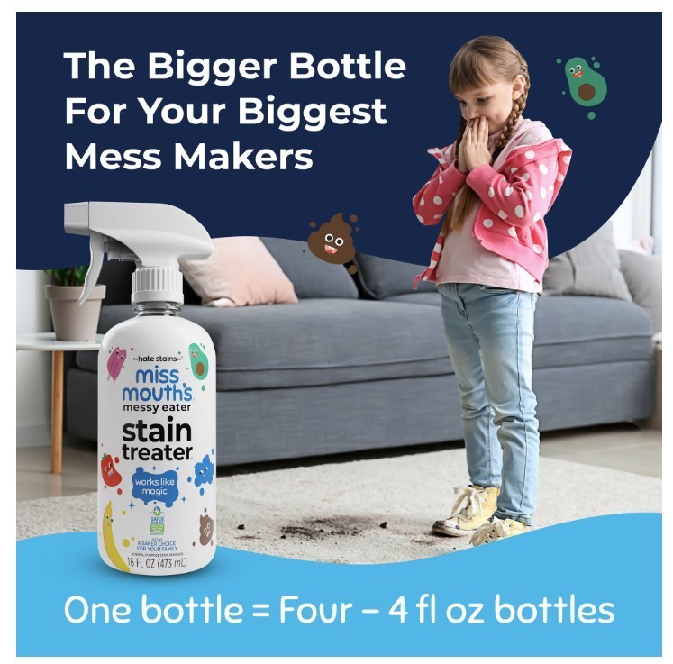 [FASH SALE] Miss Mouth’s Messy Eater Stain Treater Spray 16 fl oz Baby & Kids