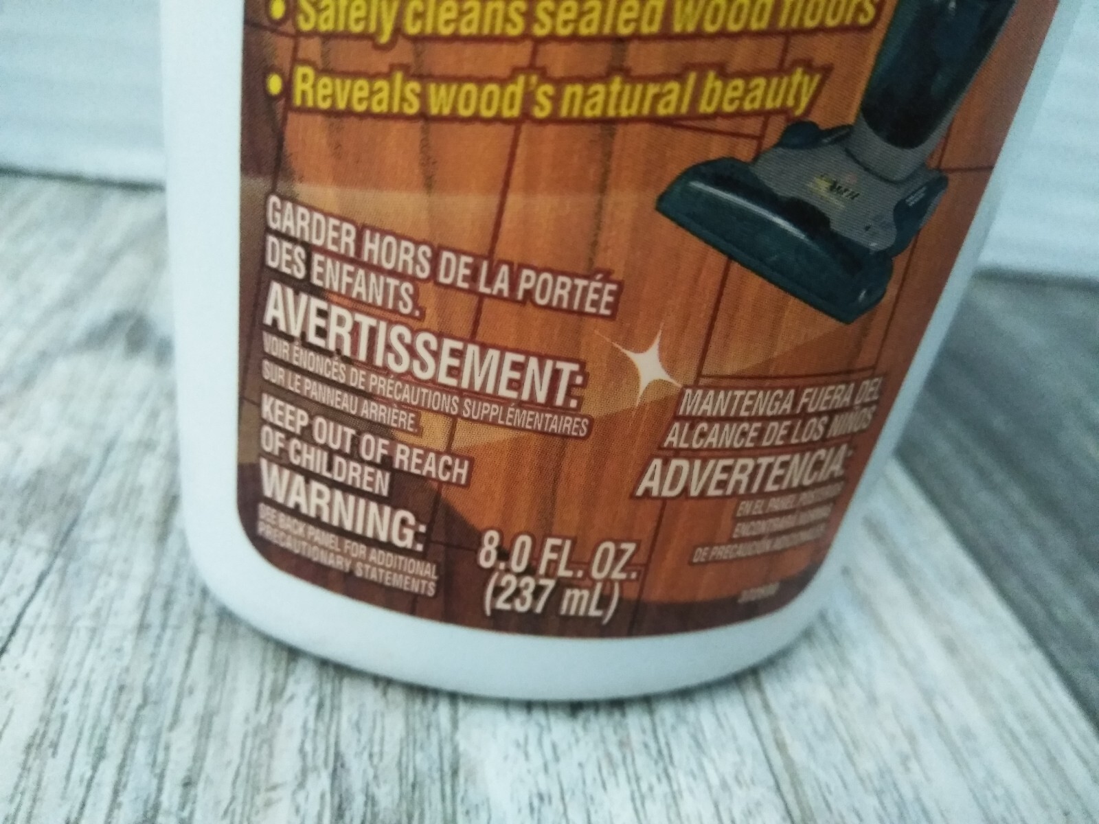 NOS Hoover Old English Wood Floor Cleaning Concentrate Floormate Cleaner 8 fl oz