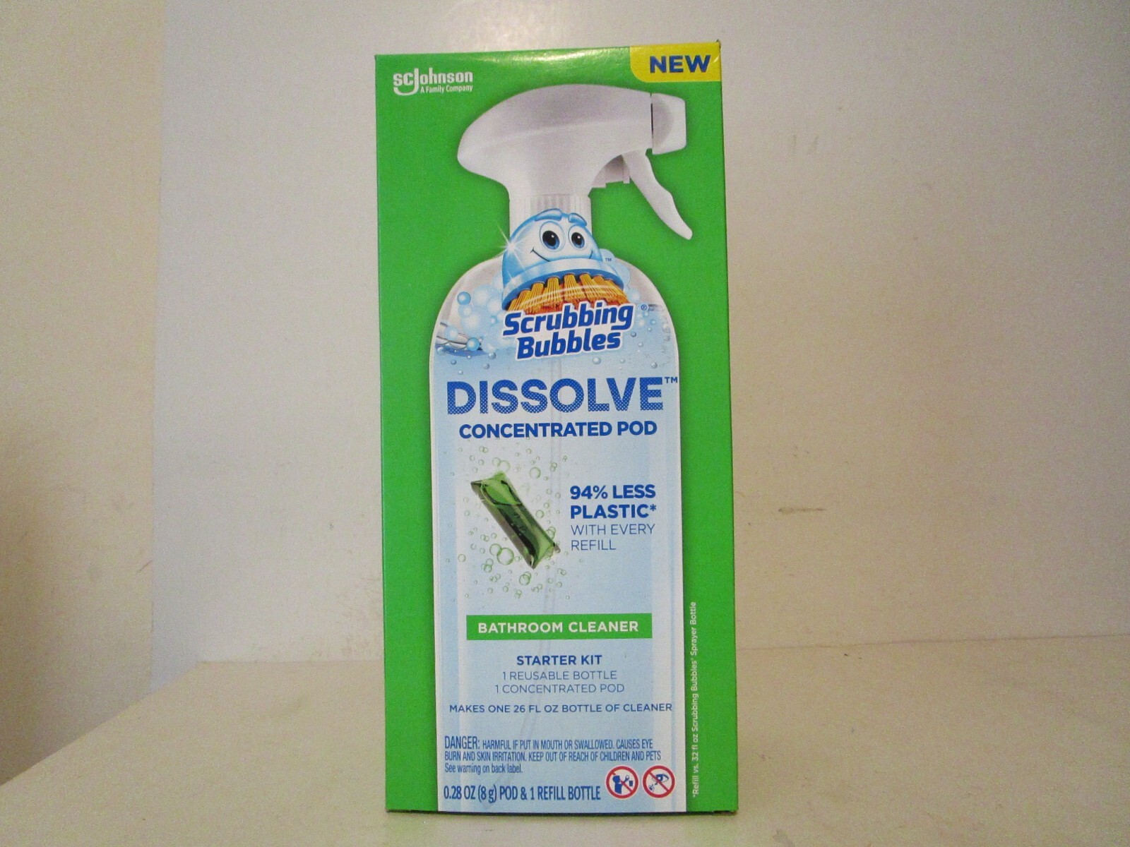 Scrubbing Bubbles Dissolve Concentrated Pod Bathroom Cleaner Starter Kit