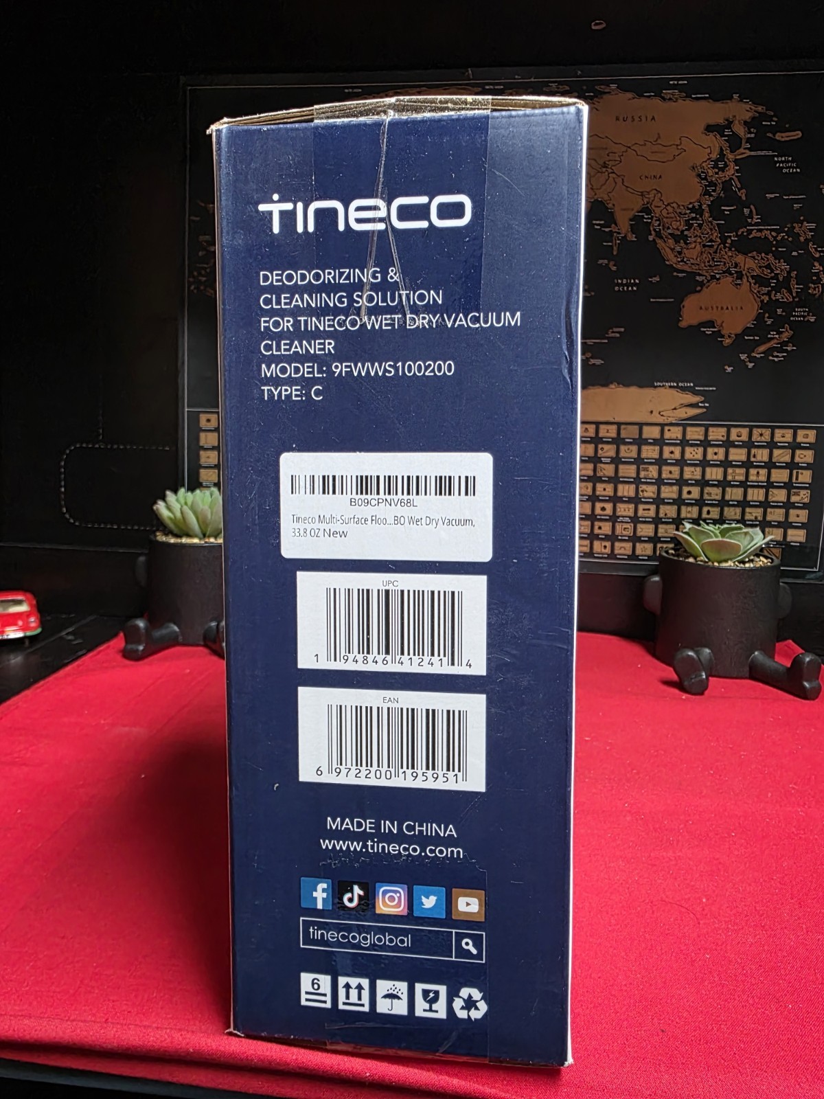 Tineco Floor Deodorizing And Cleaning Solution (33.8 OZ) New Sealed Free Shipp