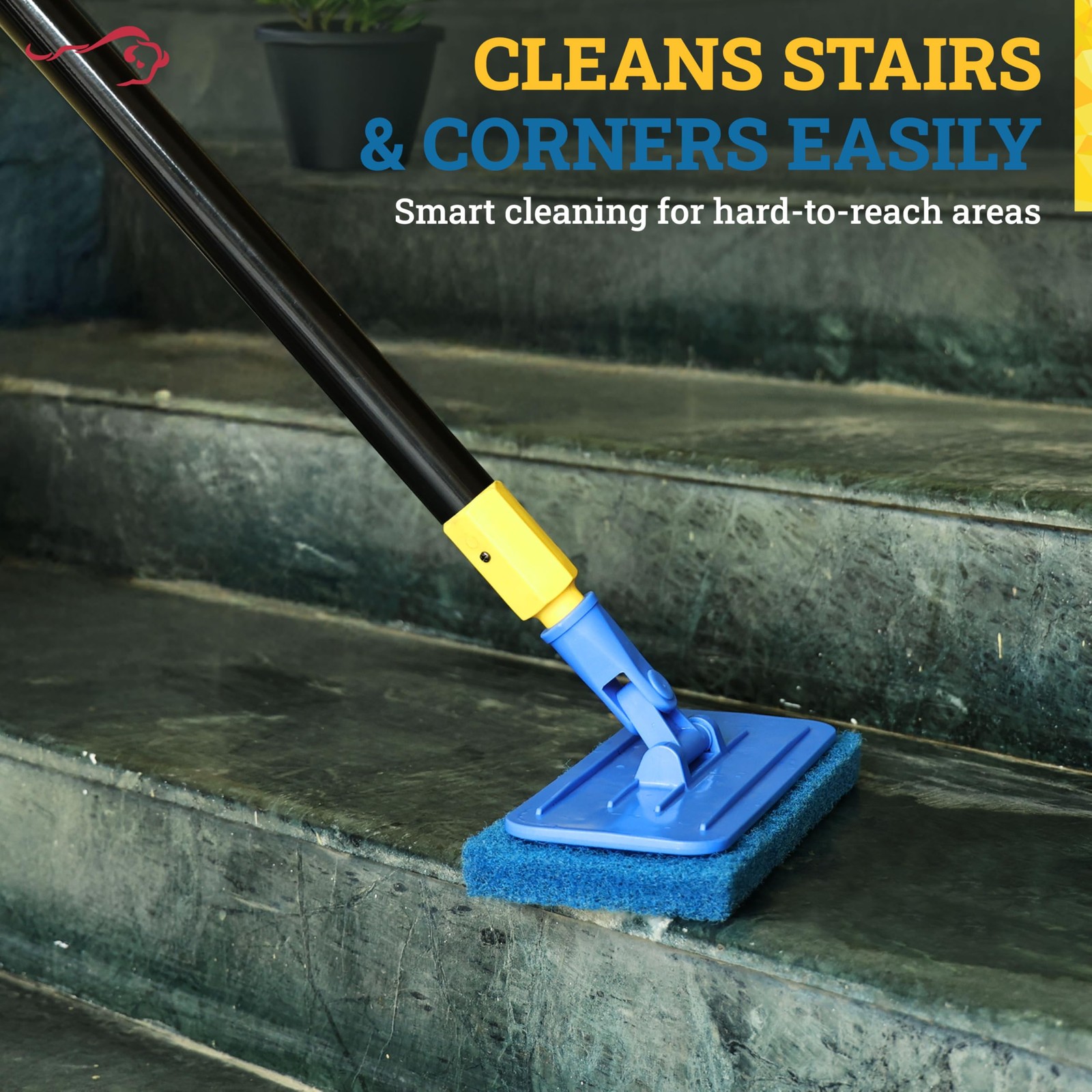 Medium Cleaning Pad | Medium Duty Scrub, Eco-Friendly, General Cleaning