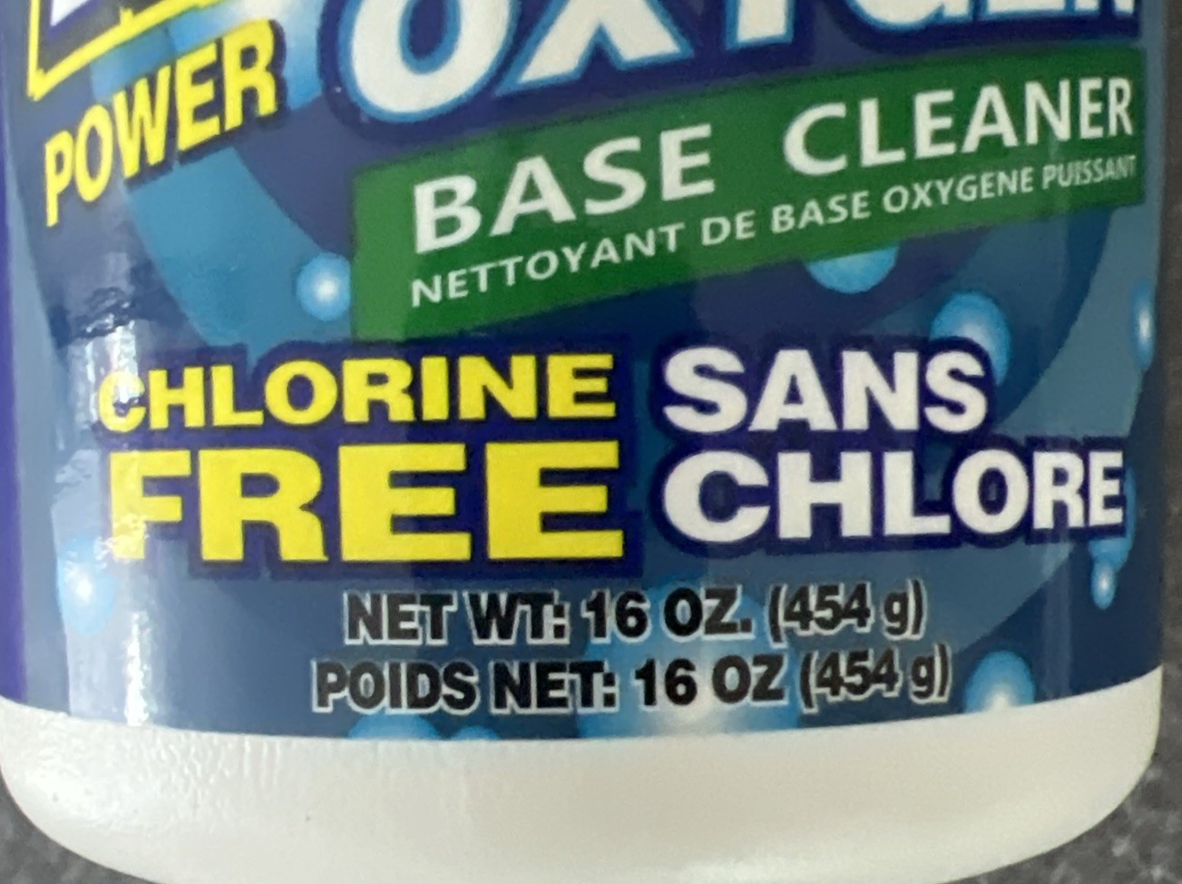 Lot of 2 LA’s Totally Awesome Power Oxygen Base Cleaner Chlorine Free 16 oz NOS