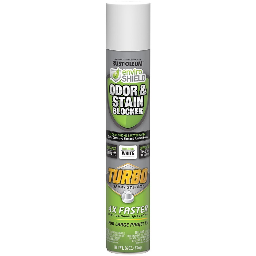 Rust-Oleum EnviroShield Odor & Stain Blocker with Turbo Spray System 26oz