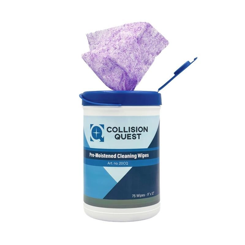 Collision Quest Pre-Moistened Cleaning Wipes, 75 Count w/Orange Oil