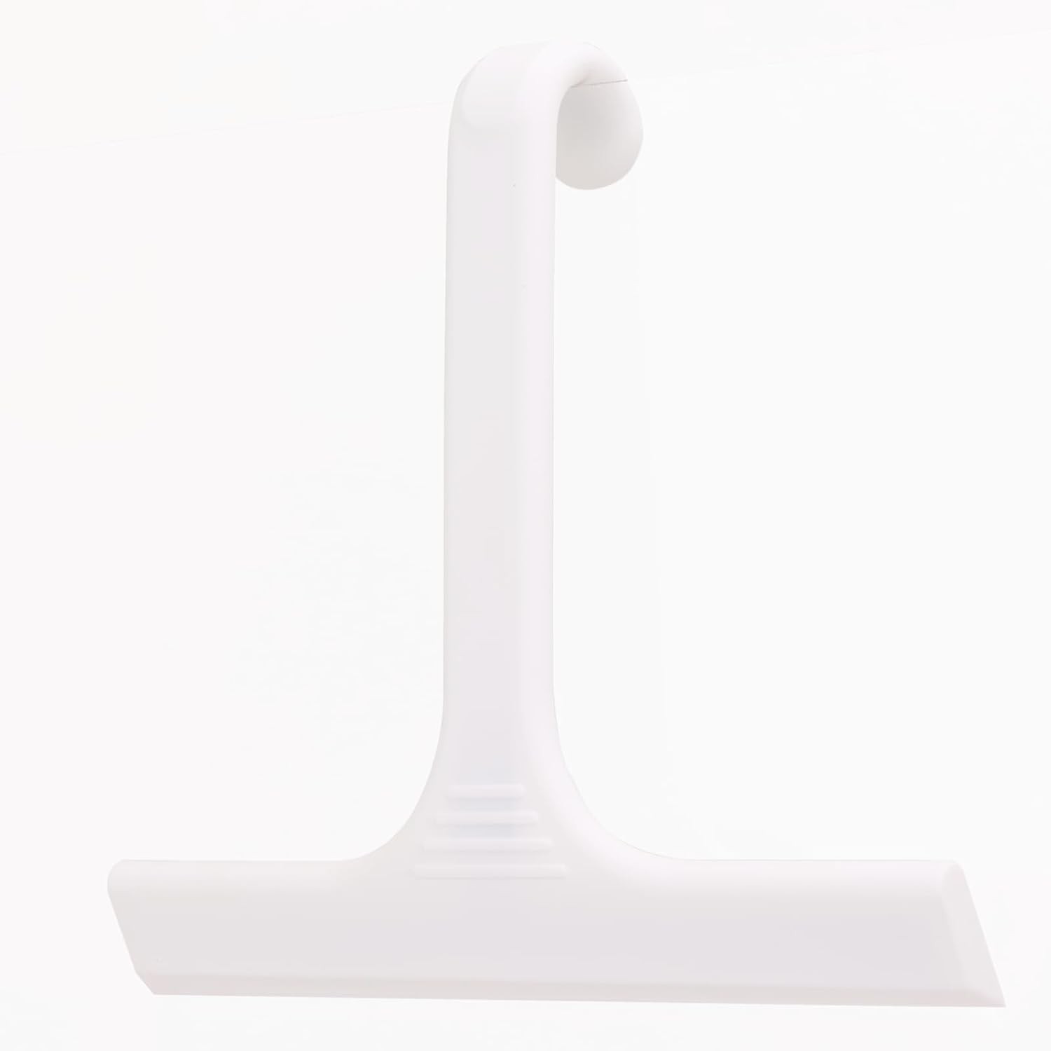 Silicone Shower Squeegee with Built-in Hook and Holder 10 Inch All in One Design