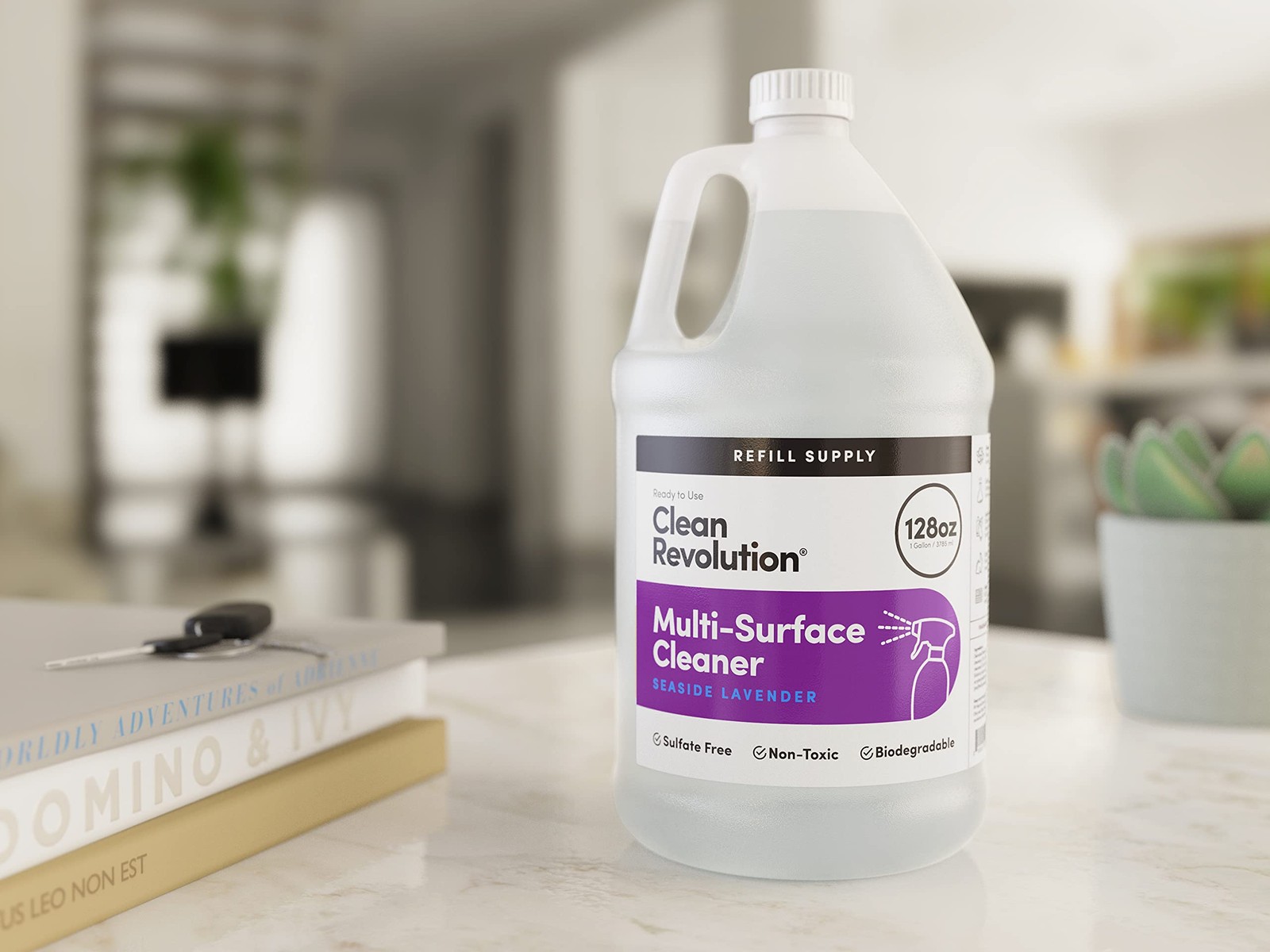 Multi Surface Cleaner Refill Supply, Non-Toxic, Eco-Friendly & Plant-Based, R…