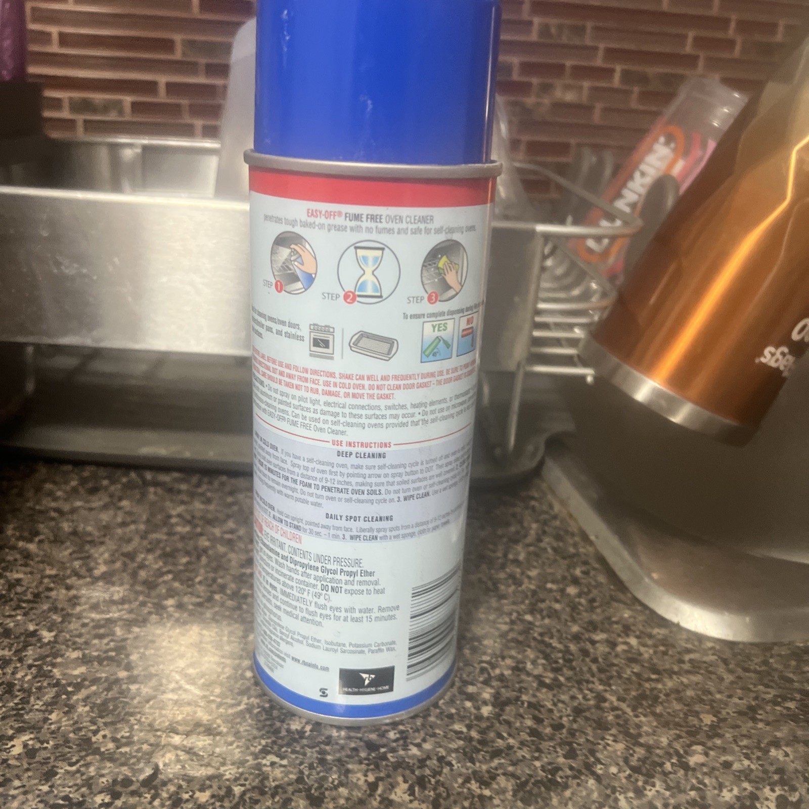 easy off oven cleaner