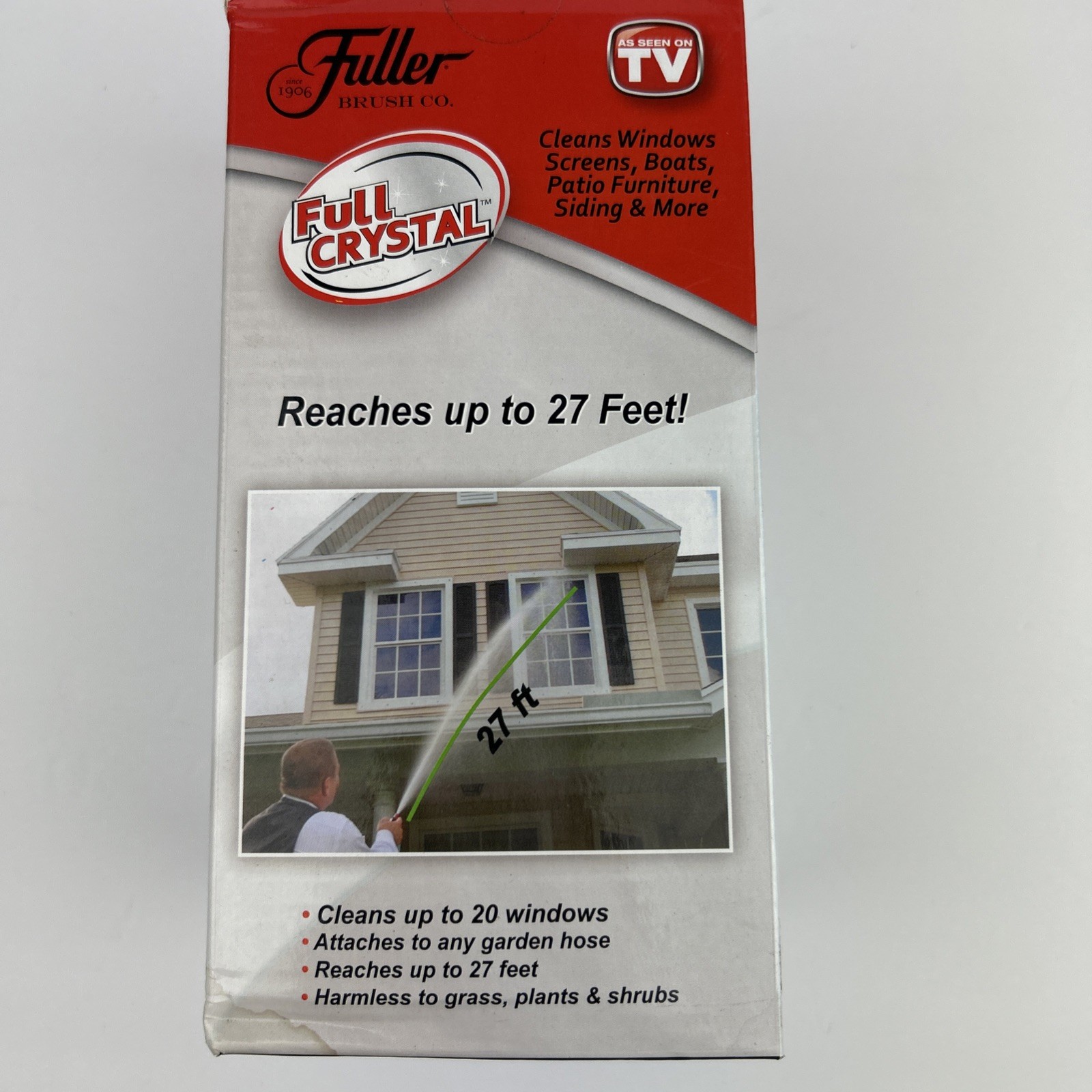 Full Crystal Window Cleaning Kit – 4 oz Glass 4 Ounce (Pack of 1) Window Sprayer