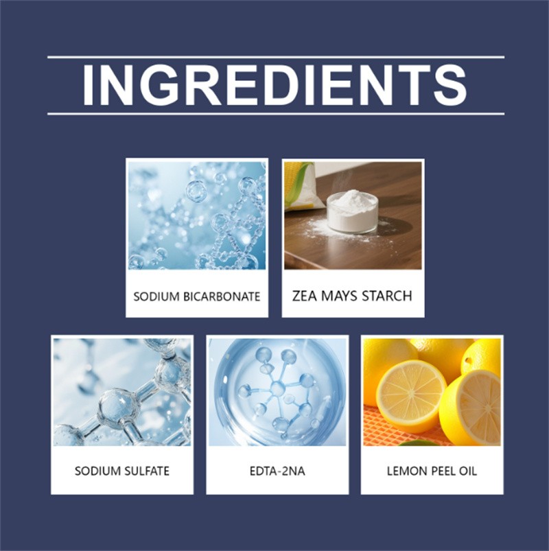 6PC Restorabowl Foaming Cleaning Powder Fresh Scent Fast Dissolving Daily Care