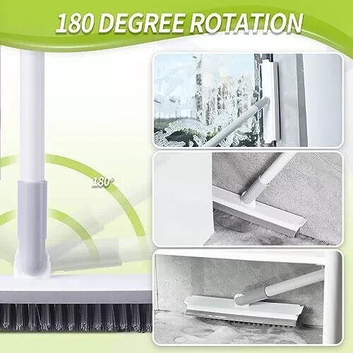 Grout Brush with Long Handle, Grout Cleaner for Tile Floors, Shower Tile Floor S