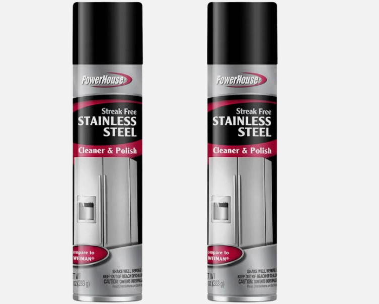 2pk -Stainless Steel Kitchen and Home Appliance Cleaner & Polish 8oz