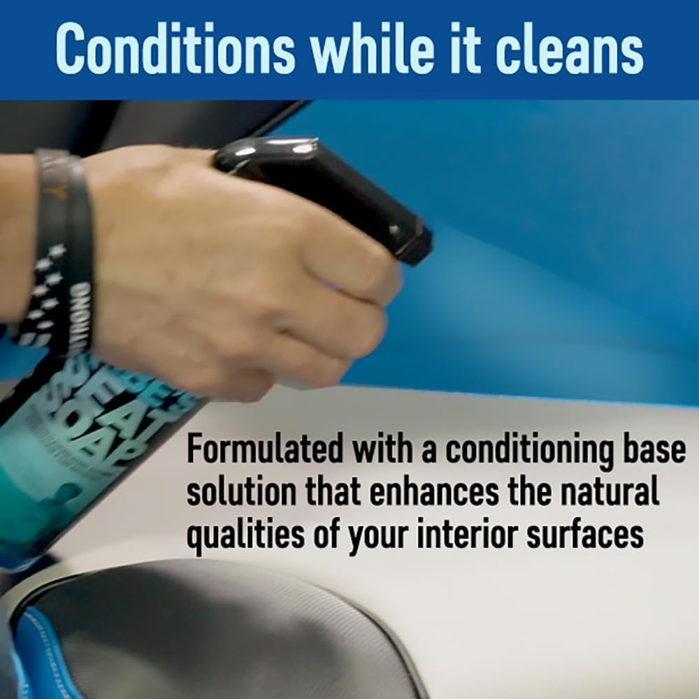 Babe’s Seat Soap – Marine Vinyl, Plastic & Leather Cleaner for Boat Seats – C…