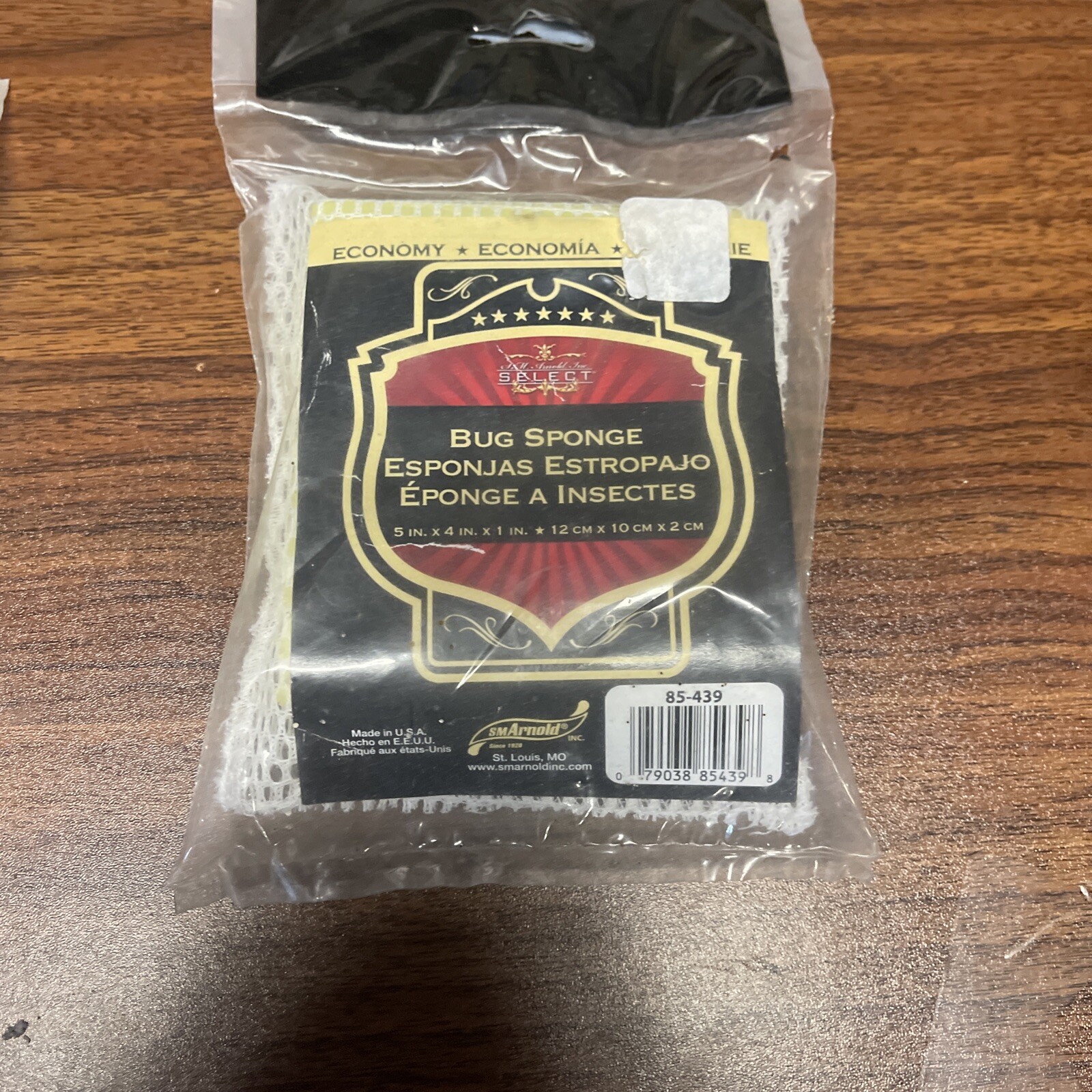 Econ Bug Remover Sponge, Single, PartNo 85703NB, by Sm Products Llc