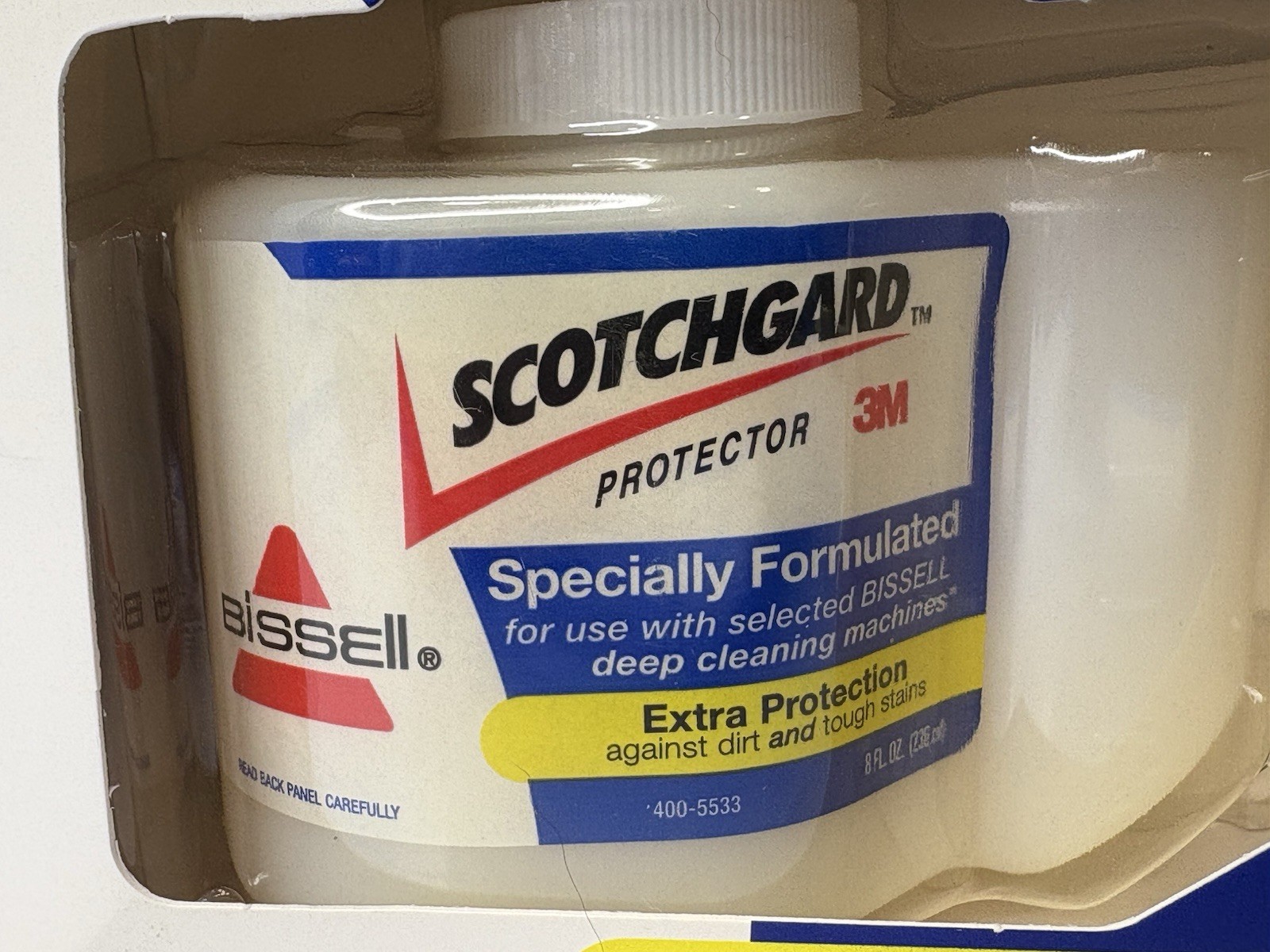New Sealed Scotch Guard Extra Protection Formula 8 fl oz. Bissell Carpet Clean