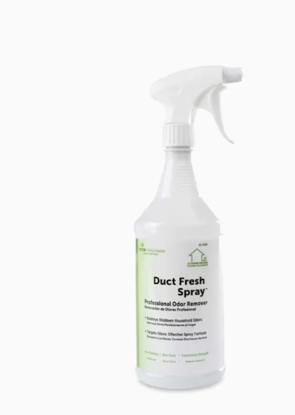SimpleAir Duct Fresh Spray HVAC Air Freshener Cleaner Odor Remover, 32 Oz,Clear