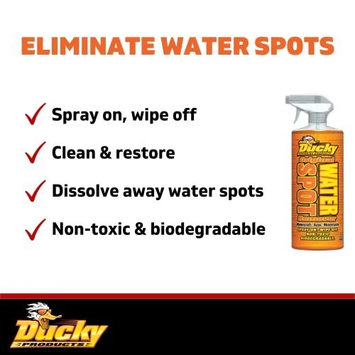 Water Spot Remover Spray for Boat, Car, Motorcycle & RV – 128 oz Exterior Detail