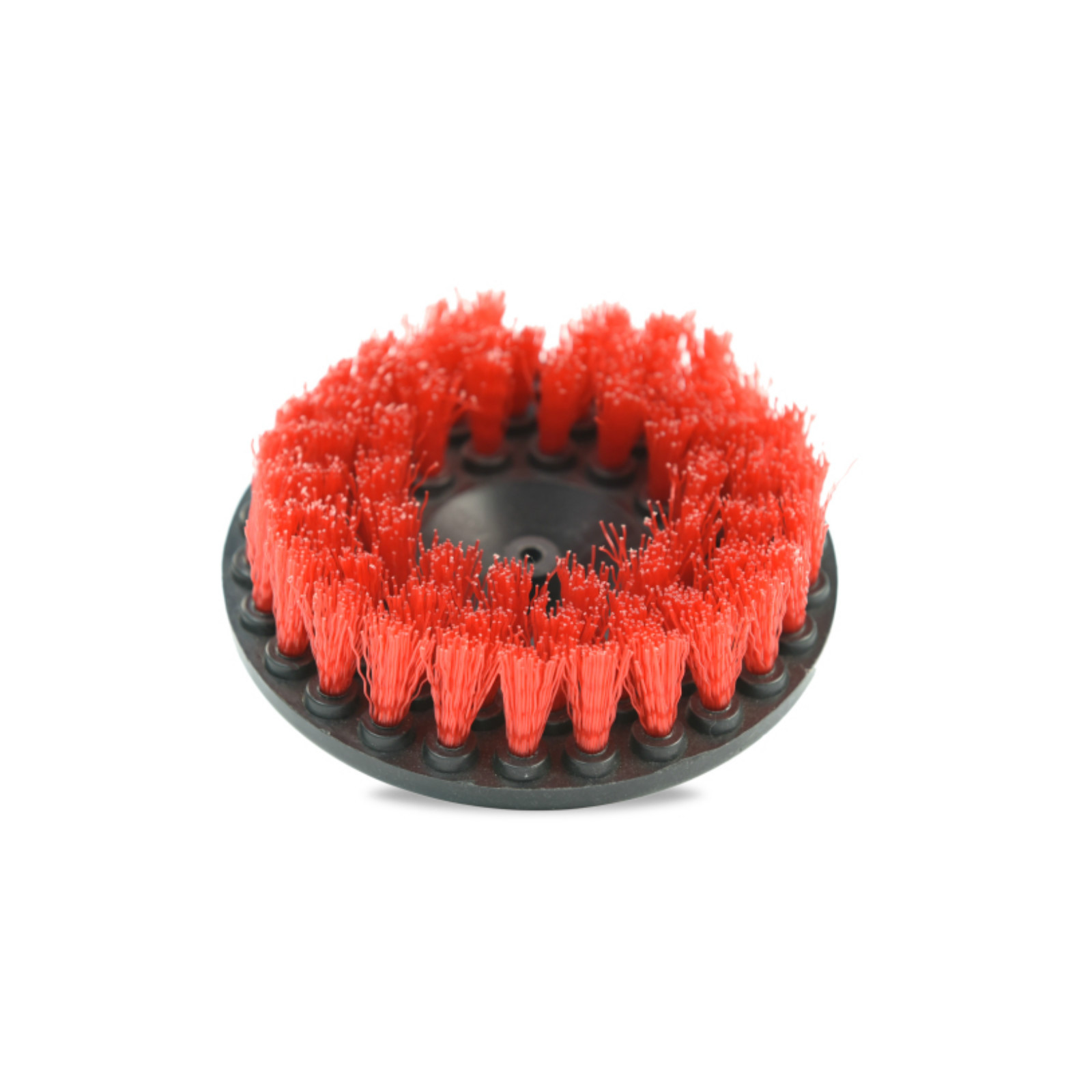 (2-Pack) 5 inch drill brush Heavy & Medium scrub combo car wall tile clean