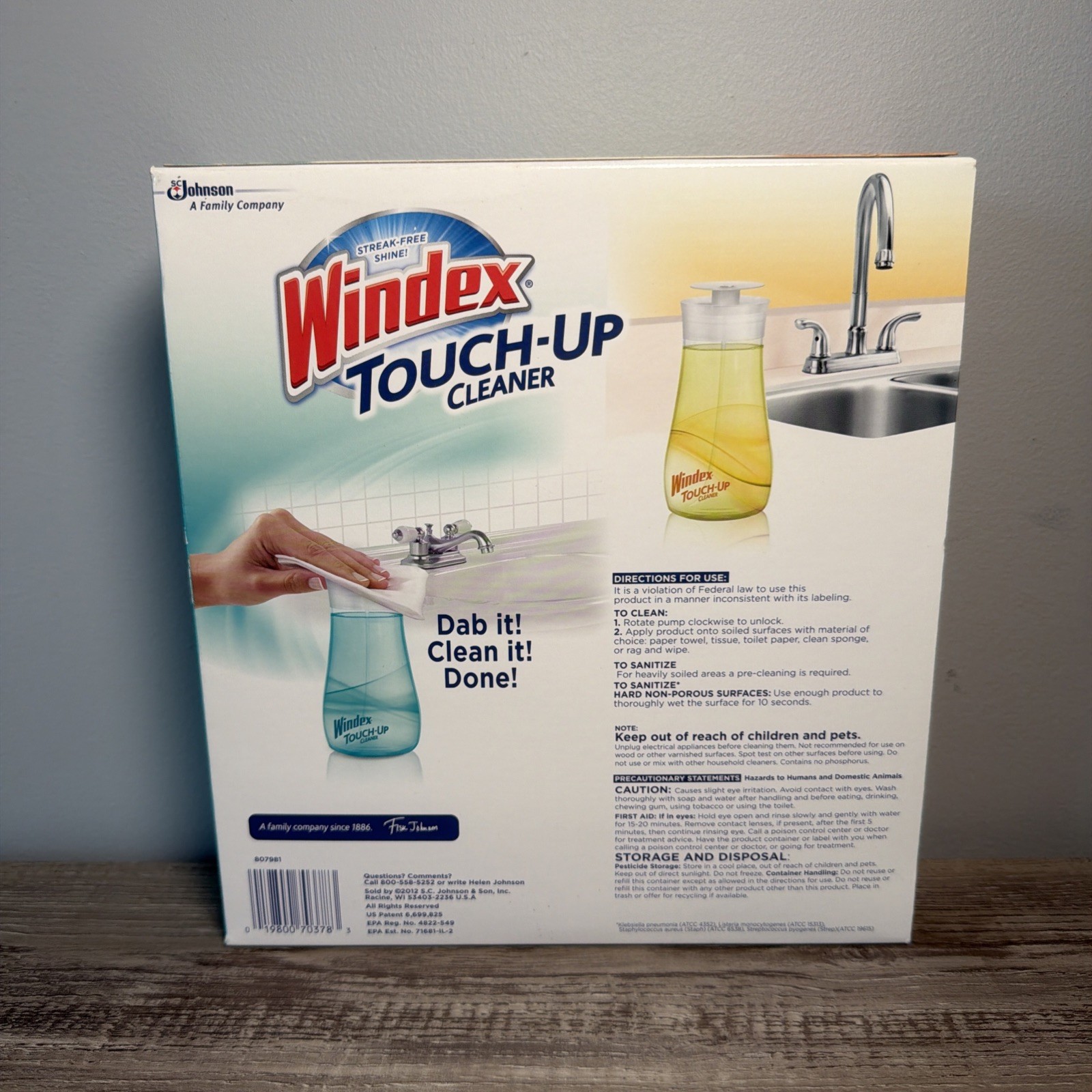 Discontinued Windex Touch-Up Cleaner 3-Pack New Sealed 2 Bathroom & 1 Kitchen