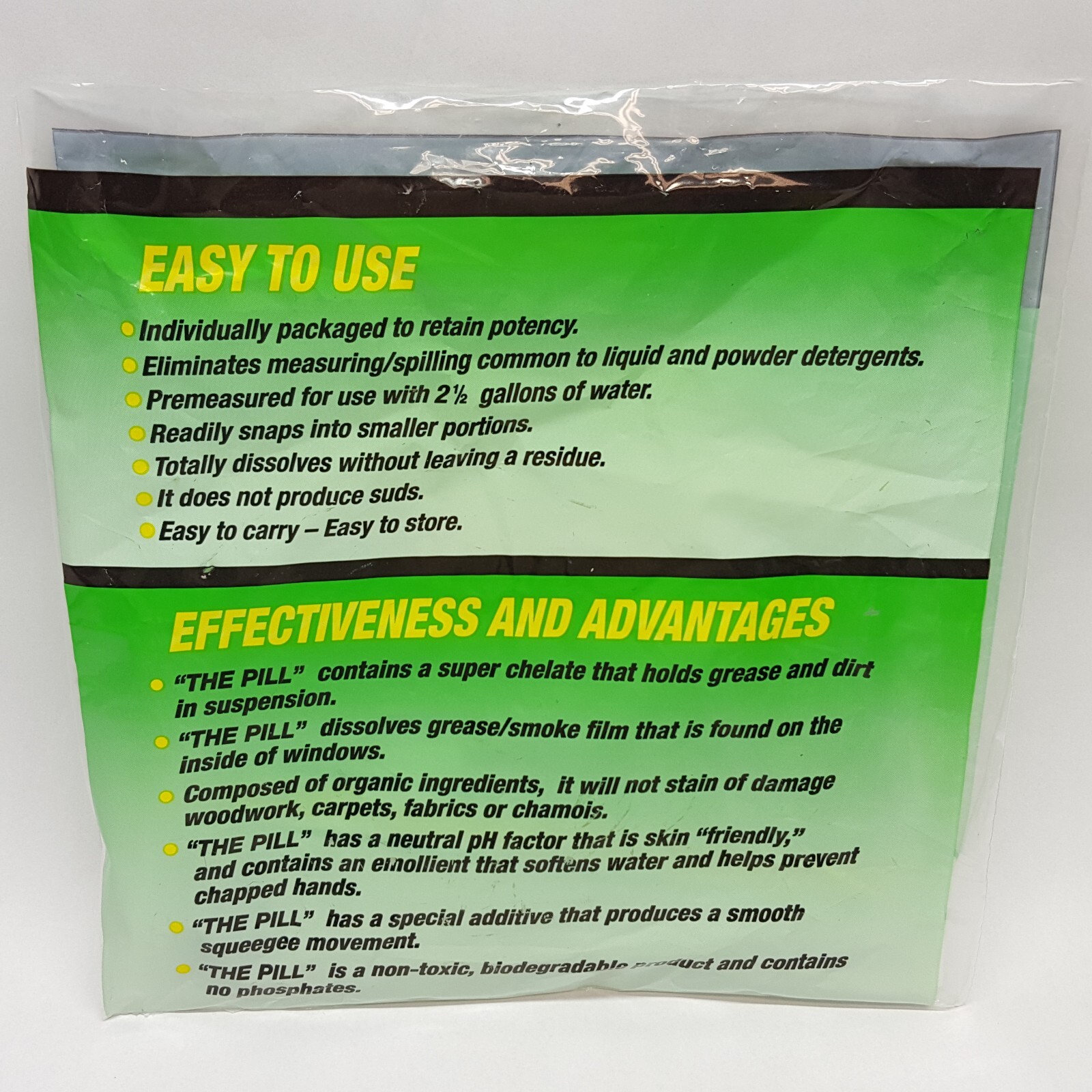 Unger The Pill Window Cleaning Tablets – 100 Tablets