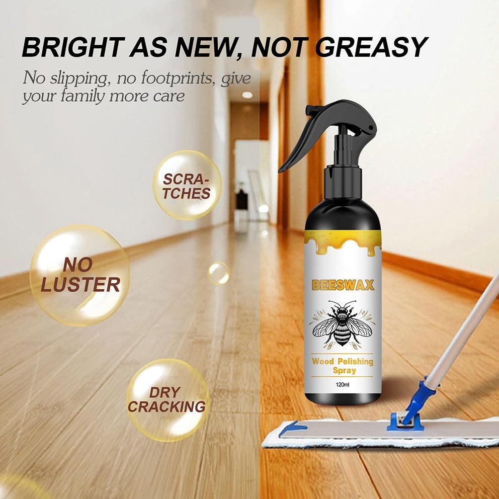 Beeswax Spray Furniture Polish and Cleansing, Natural Beeswax Spray for Wood …