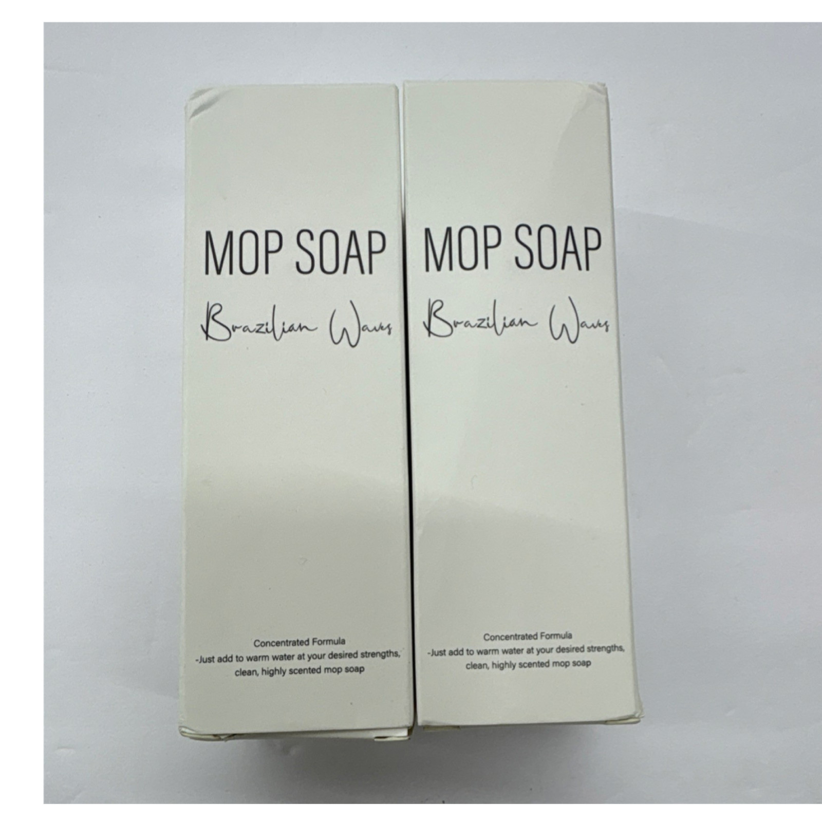 Brazilian Wax Mop Soap Concentrate, Highly Scented, 2 Pack, 120mL