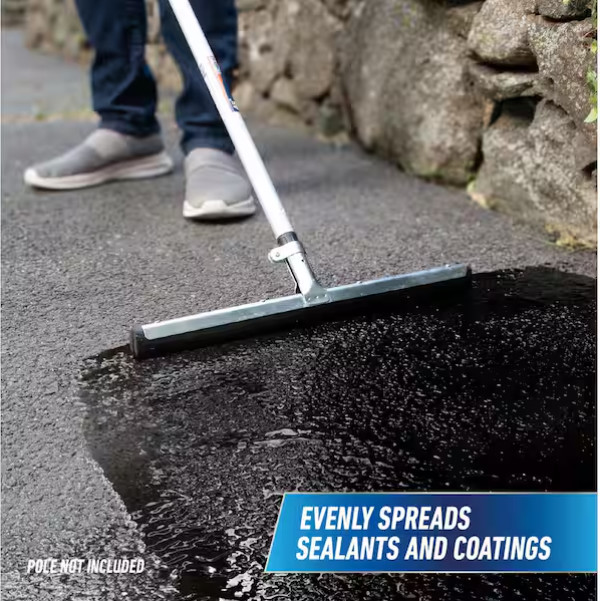 18 in. Moss Rubber Floor Squeegee