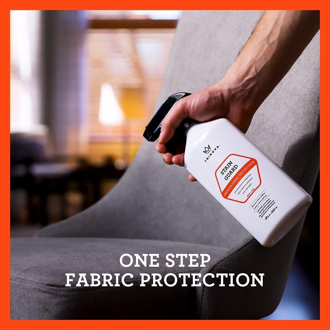 TriNova Stain Guard – Fabric Protection Spray for Upholstery, Carpet, Rugs