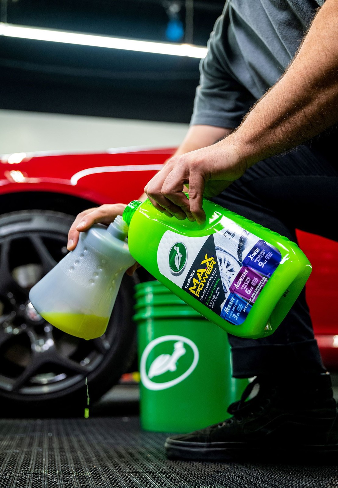 Max-Power 3 Levels of Cleaning Car Wash User-Friendly 100 oz