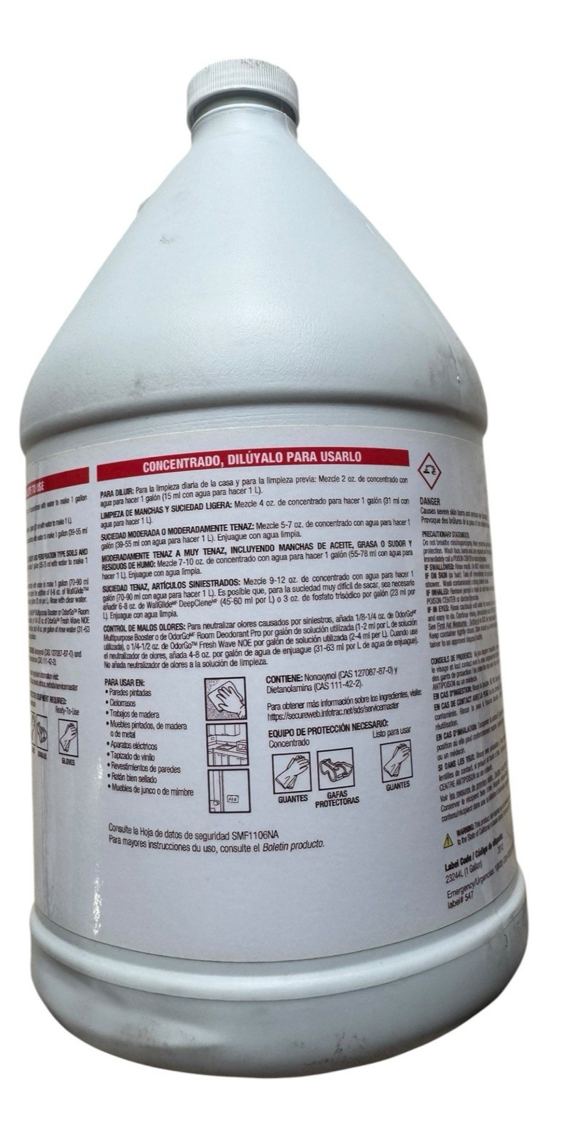 Servicemaster Clean WallGlide Plus Concentrate Liquid Cleaner – 1 Gallon