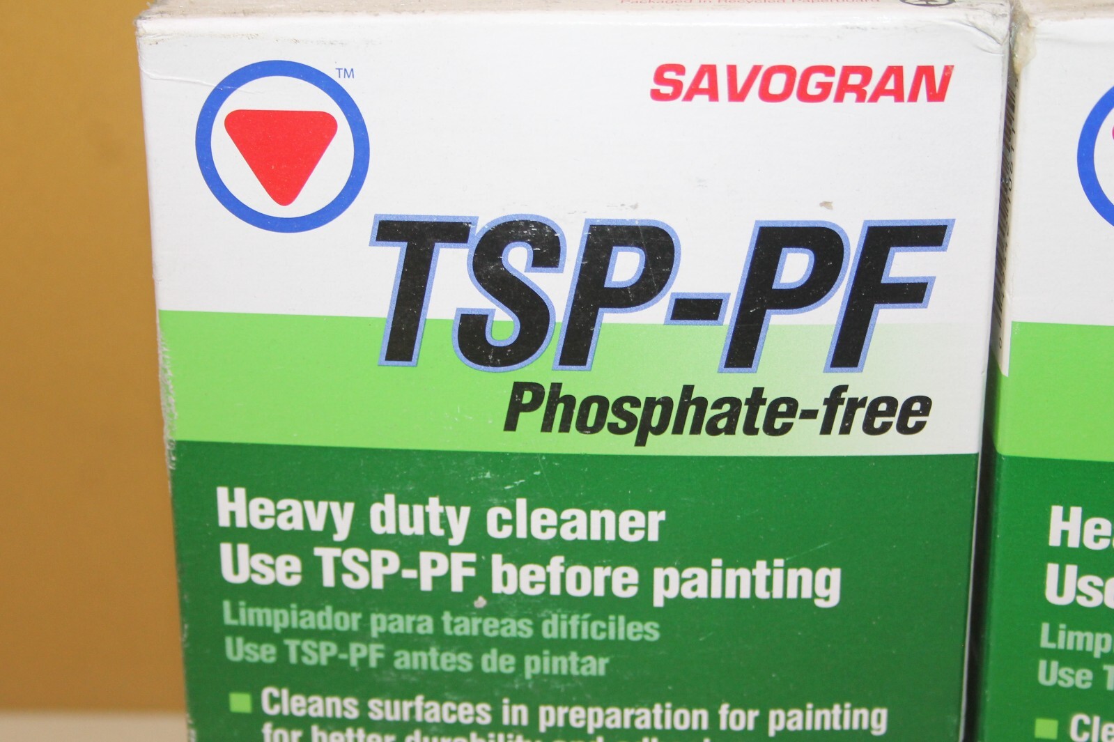 (2) Savogran 1# TSP-PF Heavy Duty Cleaner 16oz ea. #10611 NEW Phosphate Free (B3