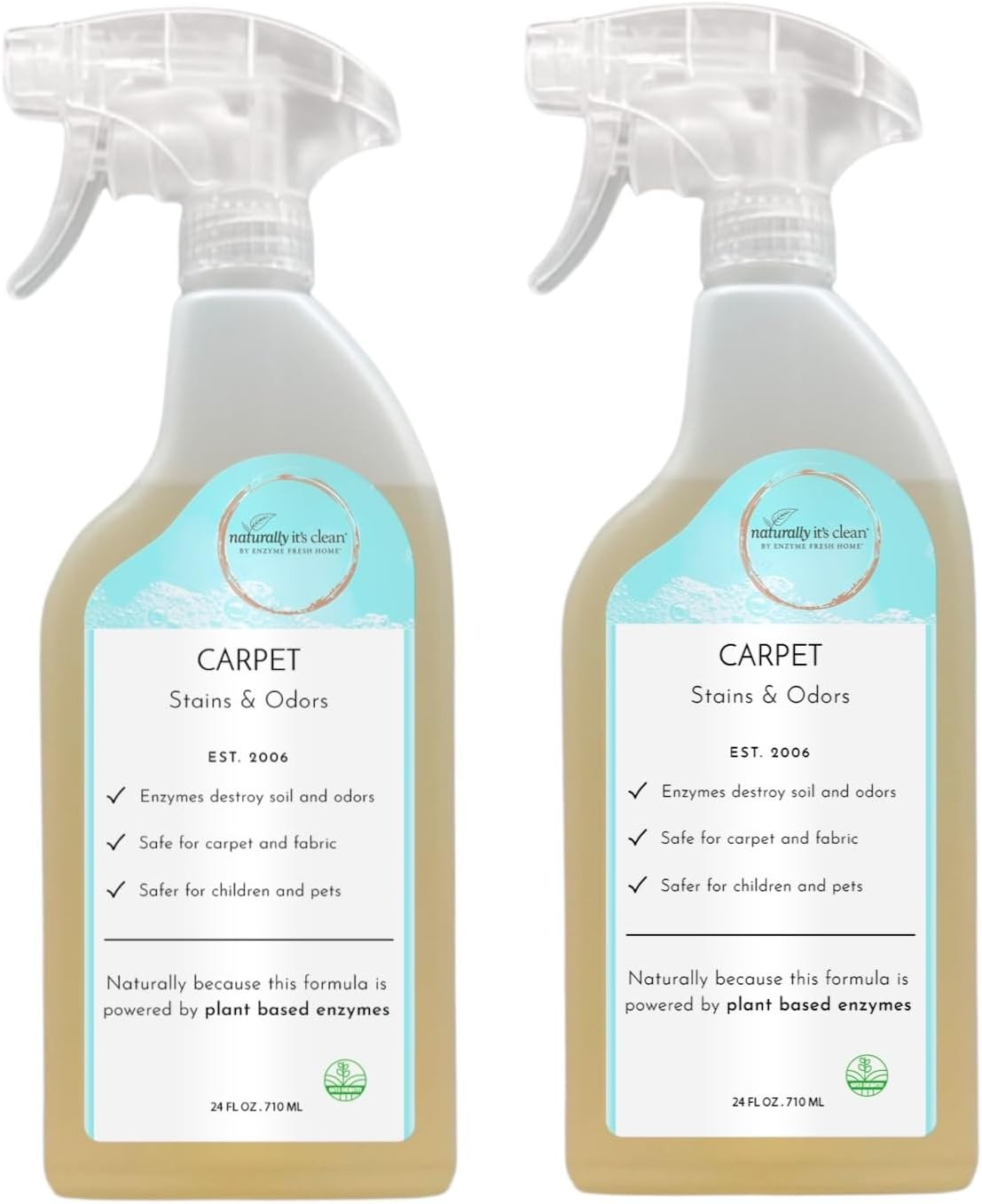 Naturally It’S Clean Carpet Stains & Odors Cleaner; Plant Based Enzyme Safely Cl