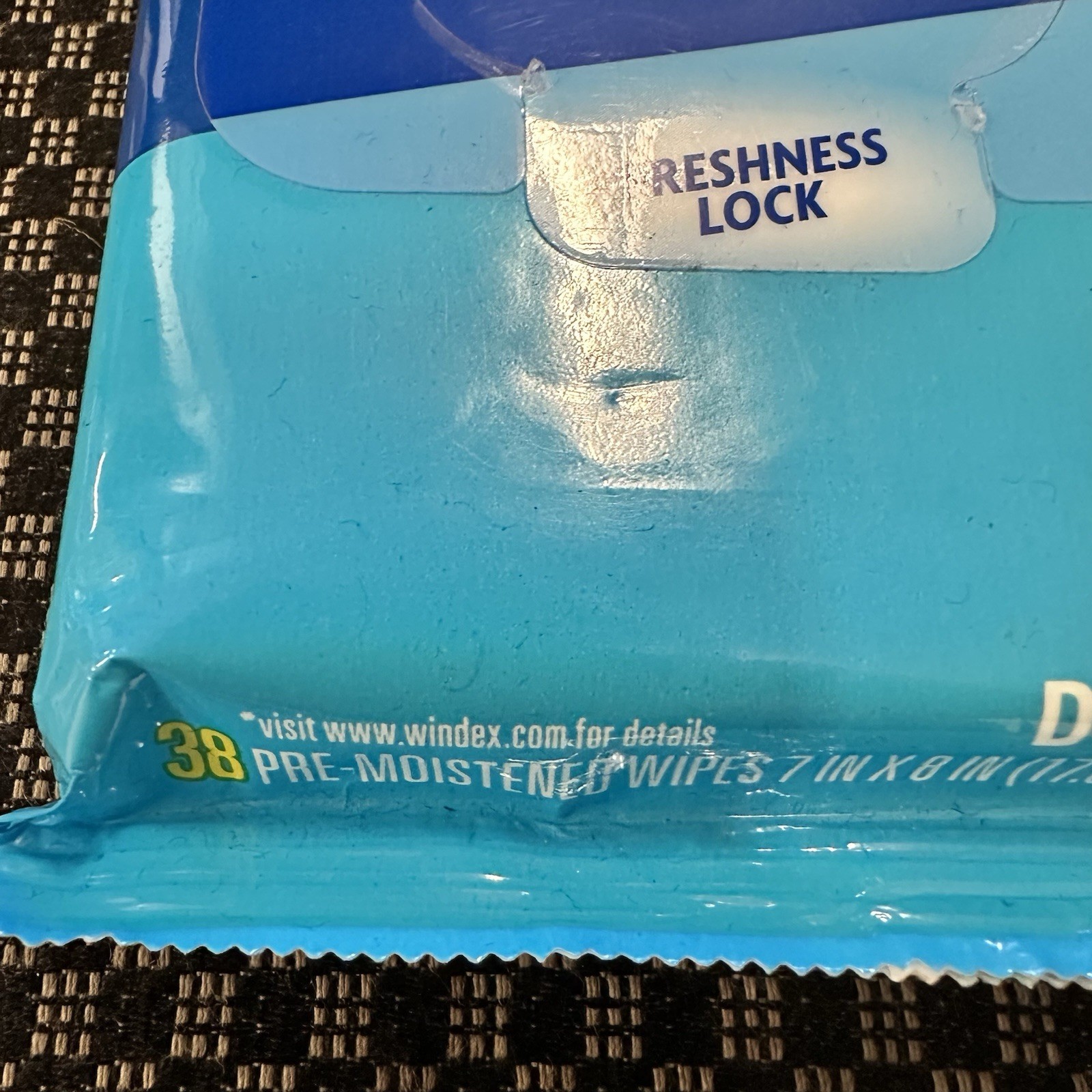 Windex Glass Cleaning Wipes Ammonia Free 38 Count Streak Free Shine