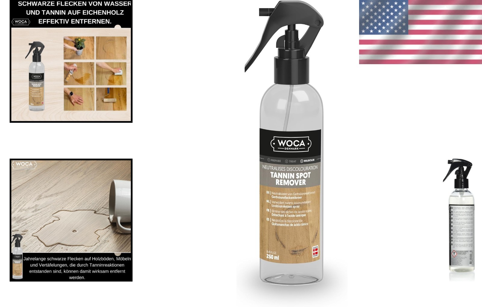 Denmark Tannin Spot Remover – Effective Wood Stain Cleaner