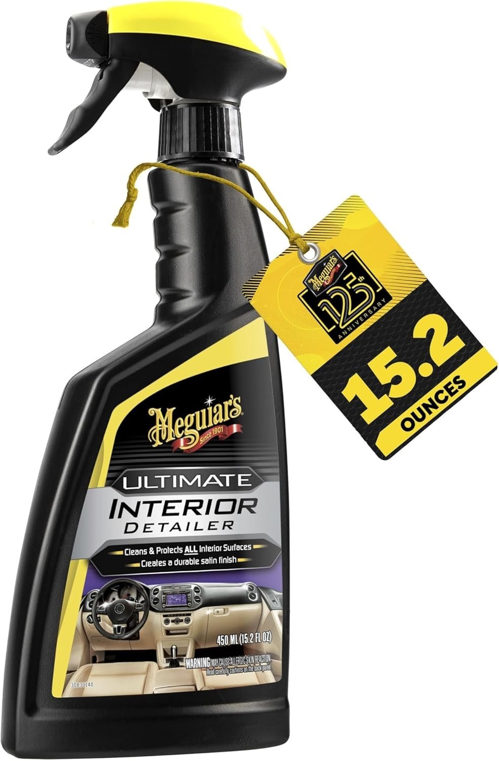G16216 15.2 Oz Interior Detailer – All-Surface Cleaner with Lasting Satin Finish