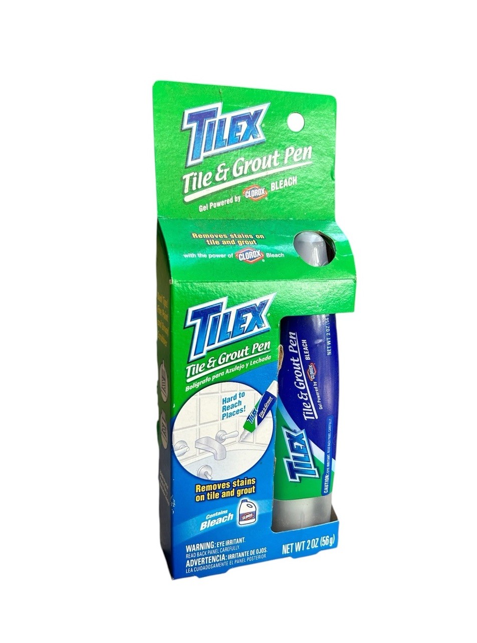 NOS Clorox Tilex Bleach Pen Dual Tip Removes Tile & Grout Stains Sealed NIB 2016