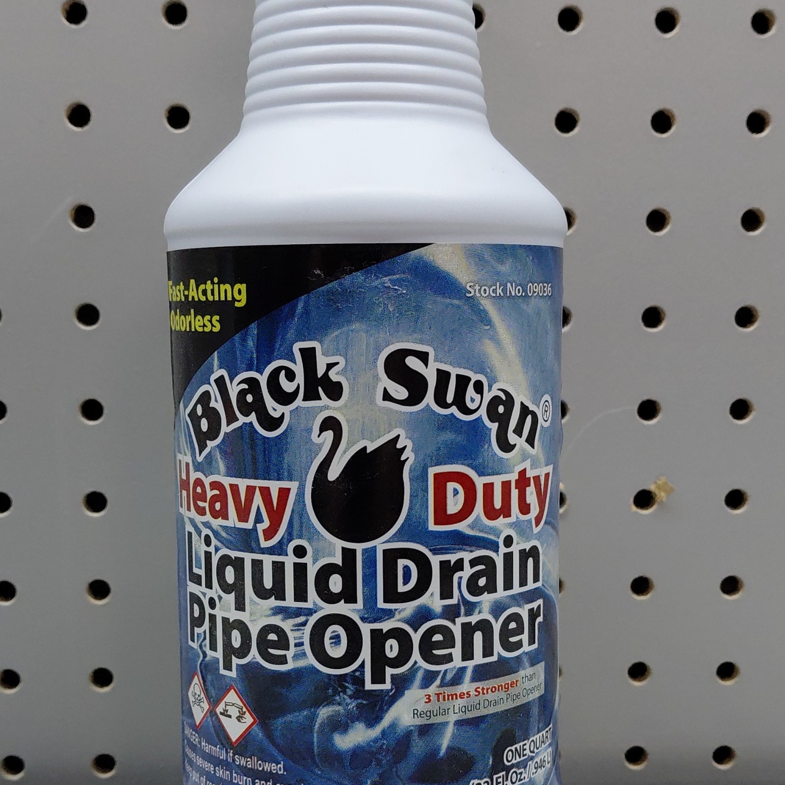Black Swan Heavy Duty Liquid Drain Pipe Opener Fast-Acting Odorless 32 fl oz