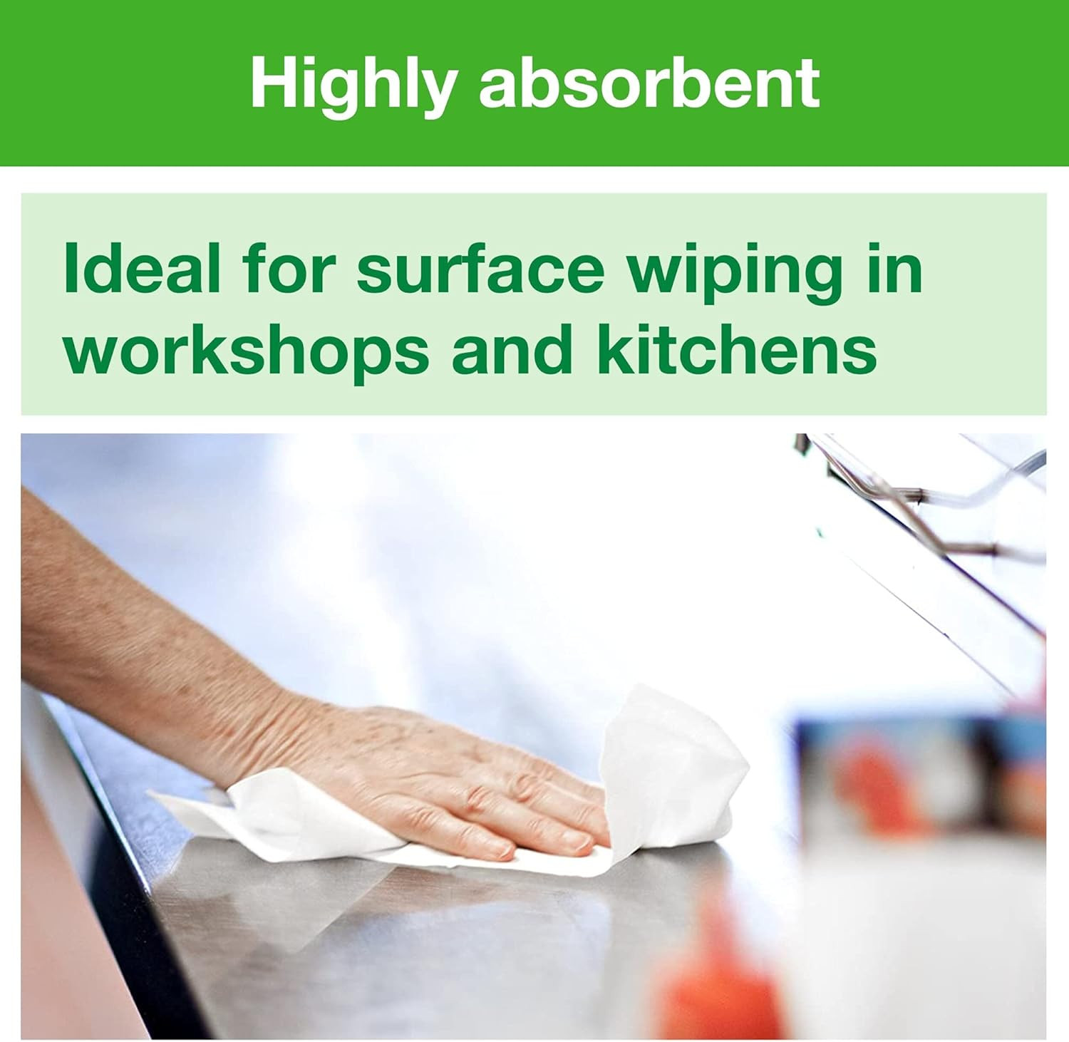 Centerfeed Paper Wiper White M2, High Absorbency, 6 X 1000 Sheets, 120133