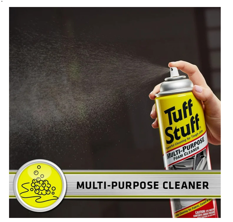 (3 PACK )Tuff Stuff Multi Purpose Foam Cleaner for Deep Cleaning of Car Interior