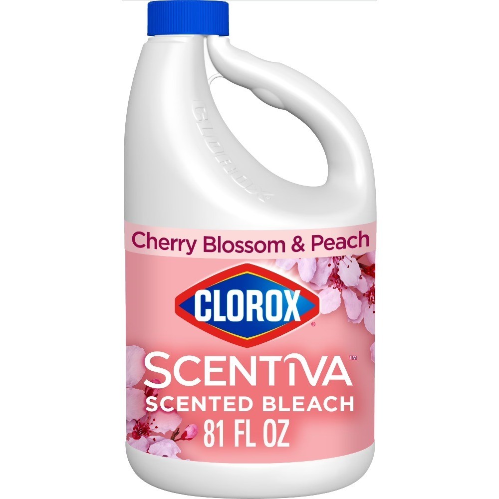 Scented Bleach Cherry Blossom and Peach Scent Laundry Bleach 81 Fl Oz